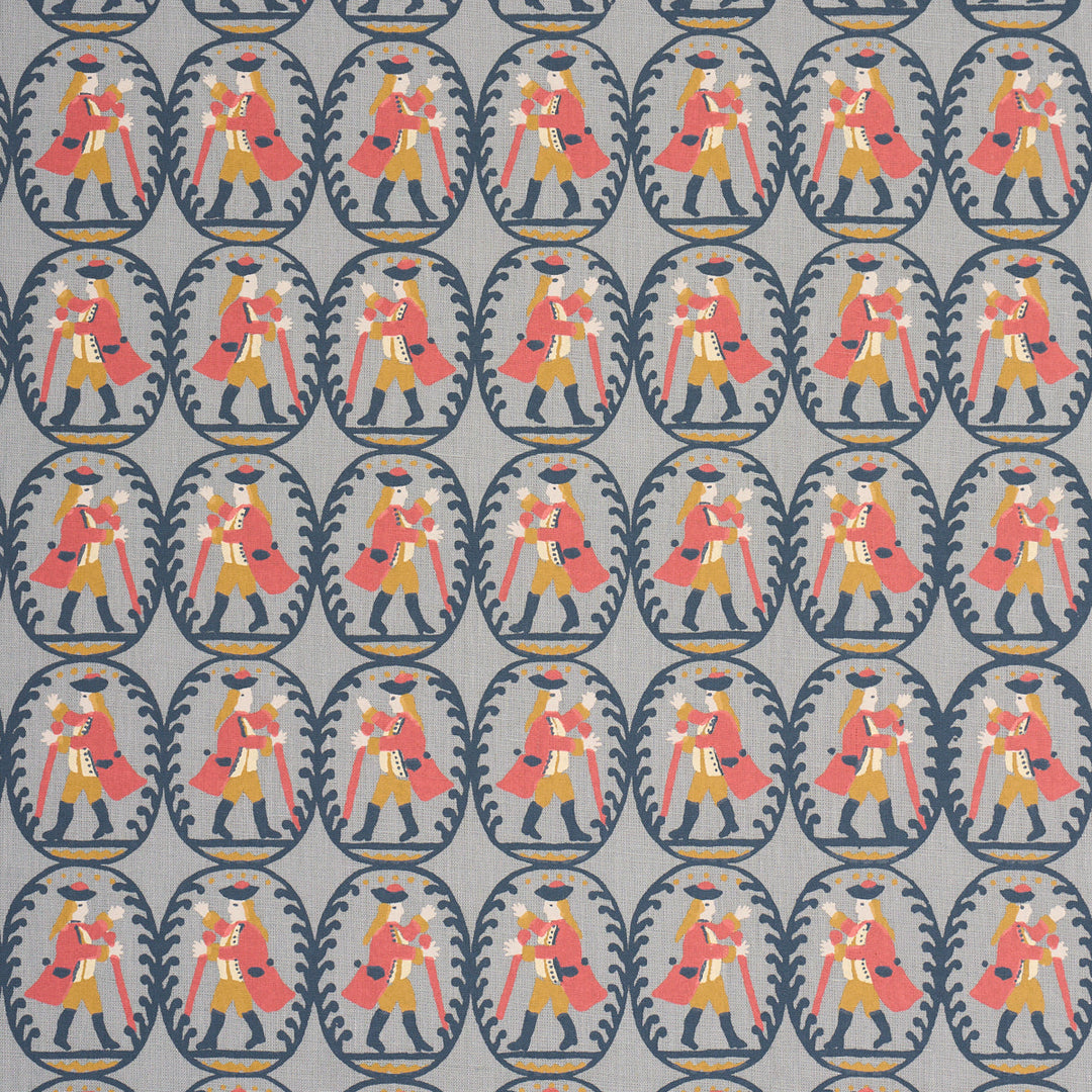 Country Gentleman - Blue by Schumacher Fabric