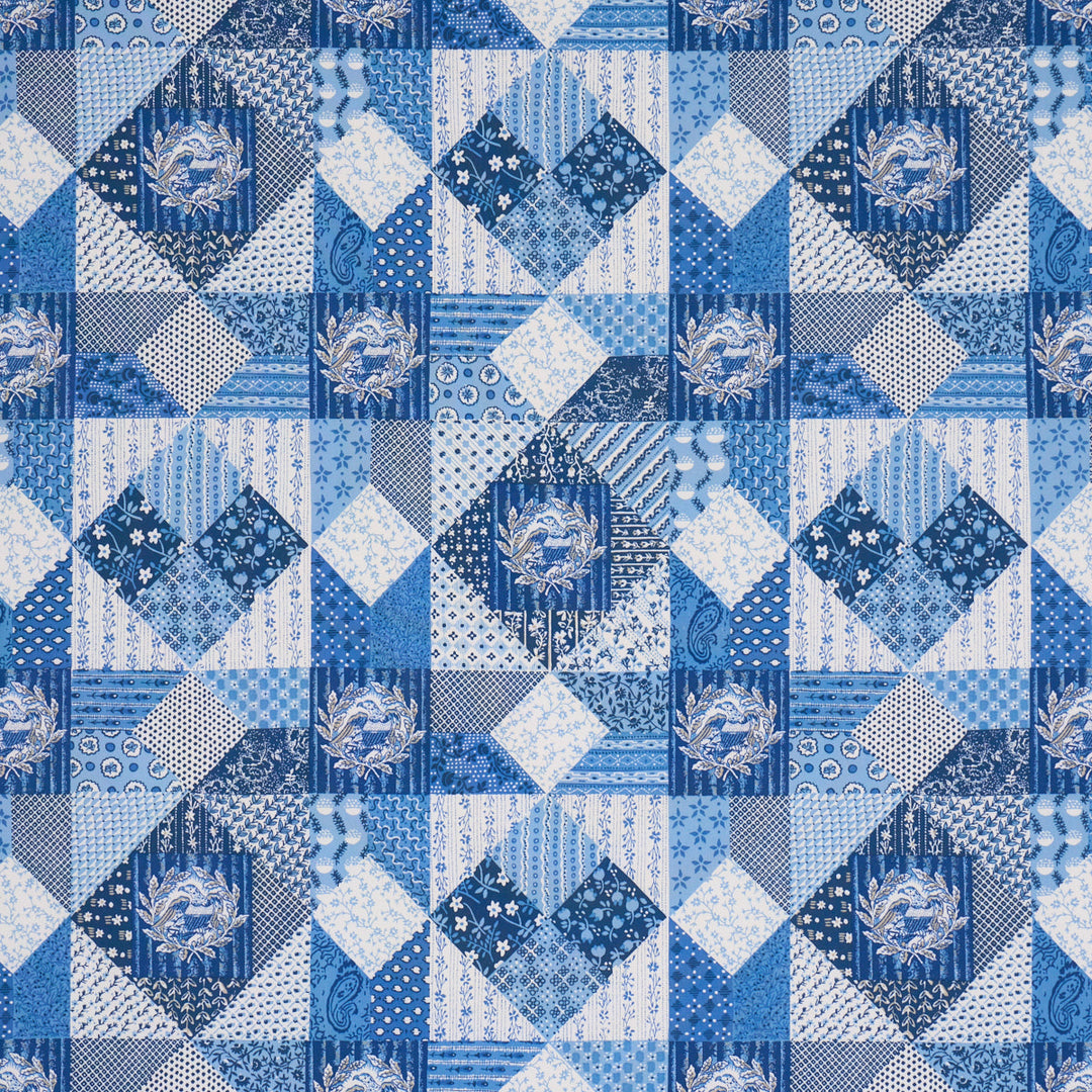 Variable Star - Blue by Schumacher Fabric