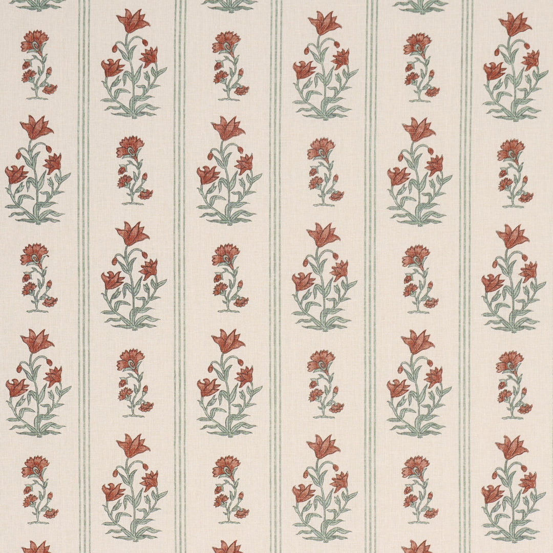 Ellora Hand-Print - Spice by Schumacher Fabric