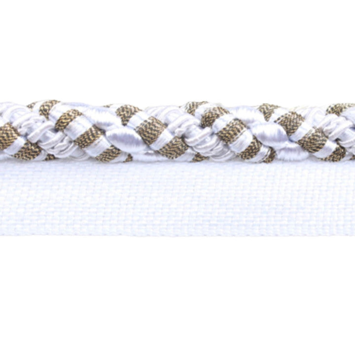 Blossom Pure White by Europatex Designer Fabric Bouquet 100% Polyester 0.63 inches - Swanky Fabrics -
