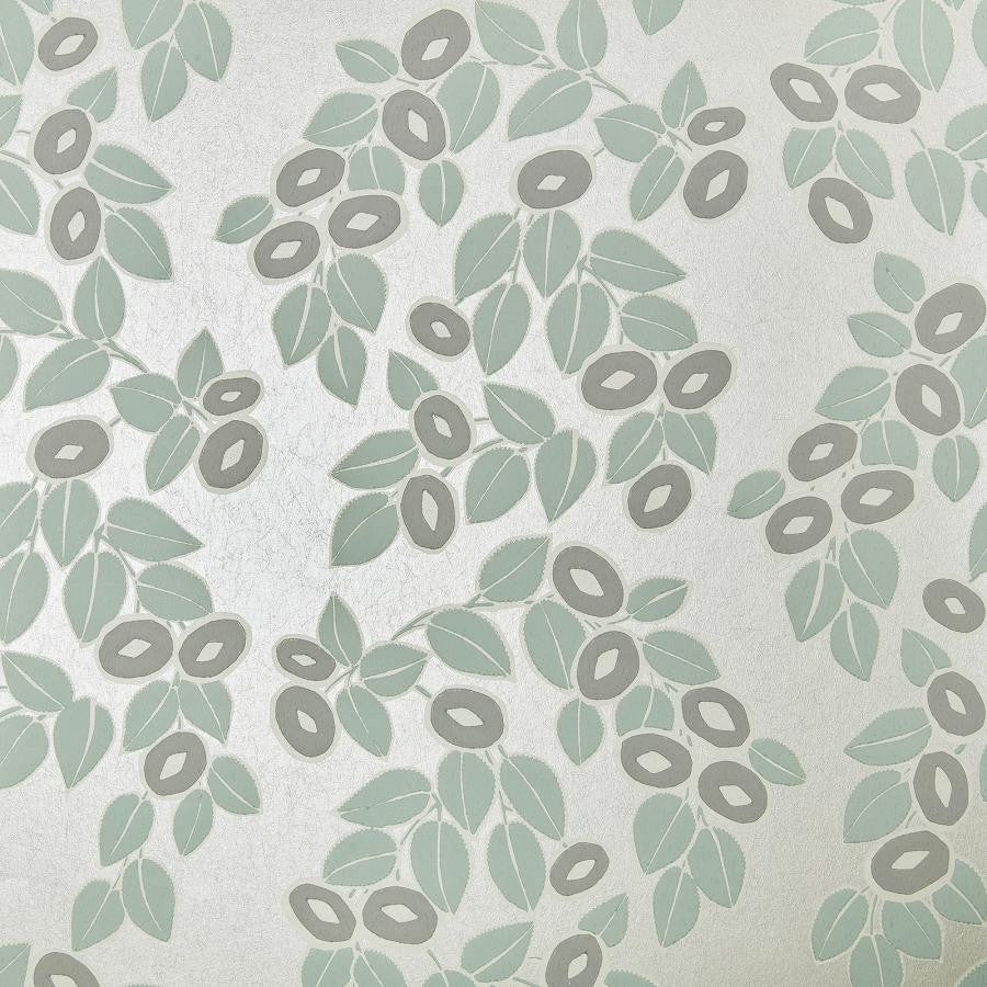 Rosetta (Wp) # 04 Neo Mint by 1838 Wallcoverings Wallpaper Elodie STRAIGHT PASTE THE WALL UNITED KINGDOM V-25.5" 20.5"X11YD - Fabric Carolina -