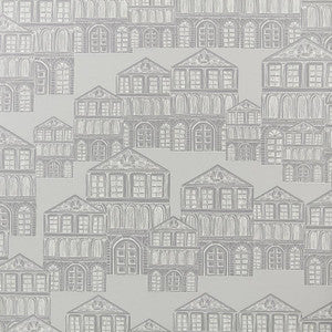 Maison (Wp) # 04 Soft Grey by 1838 Wallcoverings Wallpaper