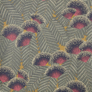 Clarice (Wp) # 03 Jet by 1838 Wallcoverings Wallpaper