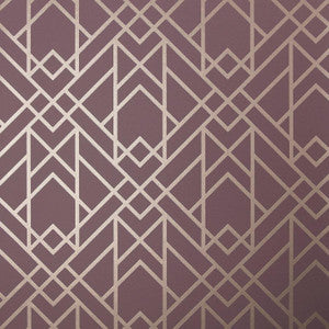 Metro (Wp) # 02 Cassis by 1838 Wallcoverings Wallpaper