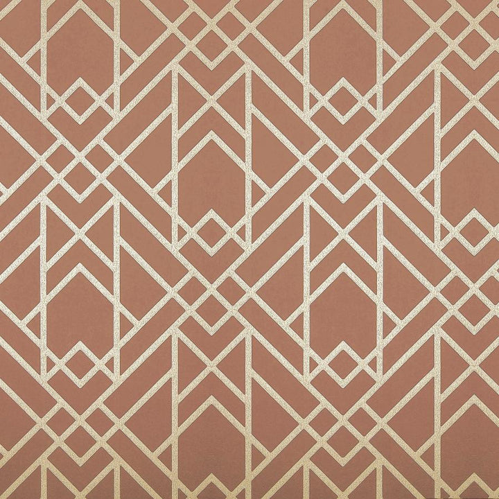 Metro (Wp) # 04 Amber Glow by 1838 Wallcoverings Wallpaper Elodie STRAIGHT PASTE THE WALL UNITED KINGDOM V-10.25" 20.5"X11YD - Fabric Carolina -
