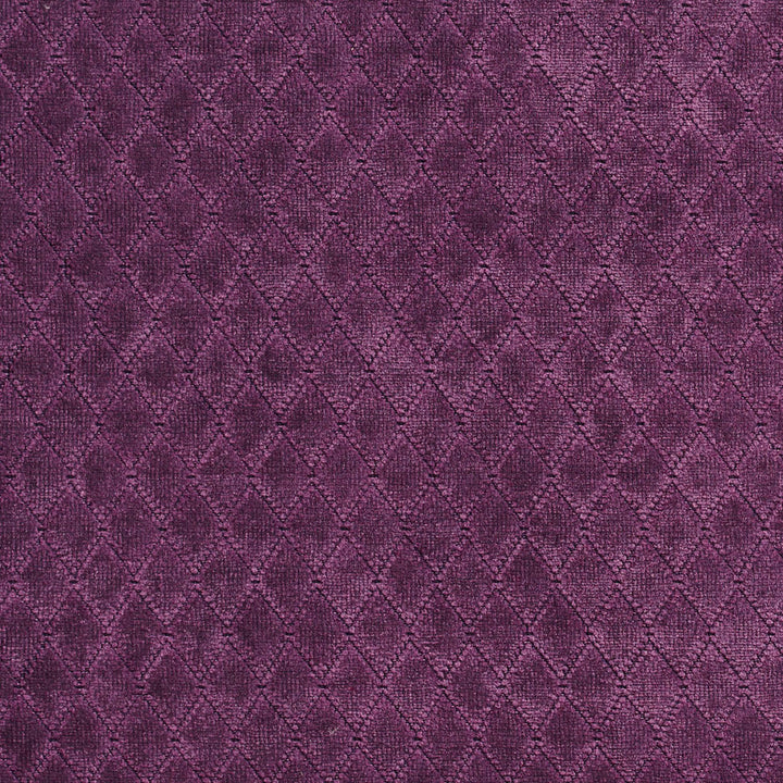 1918 Grape by Charlotte Fabric Ring book page #21A 100% Woven Polyester Asia Exceeds 100,000 Wyzenbeek Rubs (Heavy Duty) Horizontal: .5" x Vertical: 1" 54 Inches - Fabric Carolina -