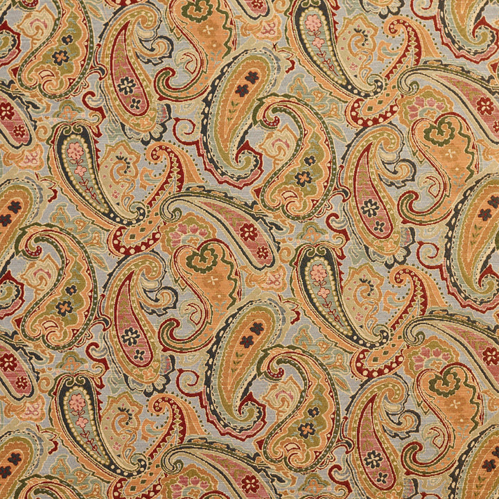 1970 Heather Paisley by Charlotte Fabric Tapestry Classics 70% Polyester, 30% Cotton Asia Exceeds 45,000 Wyzenbeek Rubs (Heavy Duty) Horizontal: 28.5" x Vertical: 15.25" 54 Inches - Fabric Carolina -