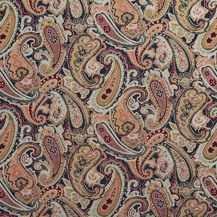 1971 Navy Paisley by Charlotte Fabric Tapestry Classics 70% Polyester, 30% Cotton Asia Exceeds 45,000 Wyzenbeek Rubs (Heavy Duty) </p><p>Repeat: Horizontal: 28.5" x Vertical: 15.25" 54 Inches - Fabric Carolina -