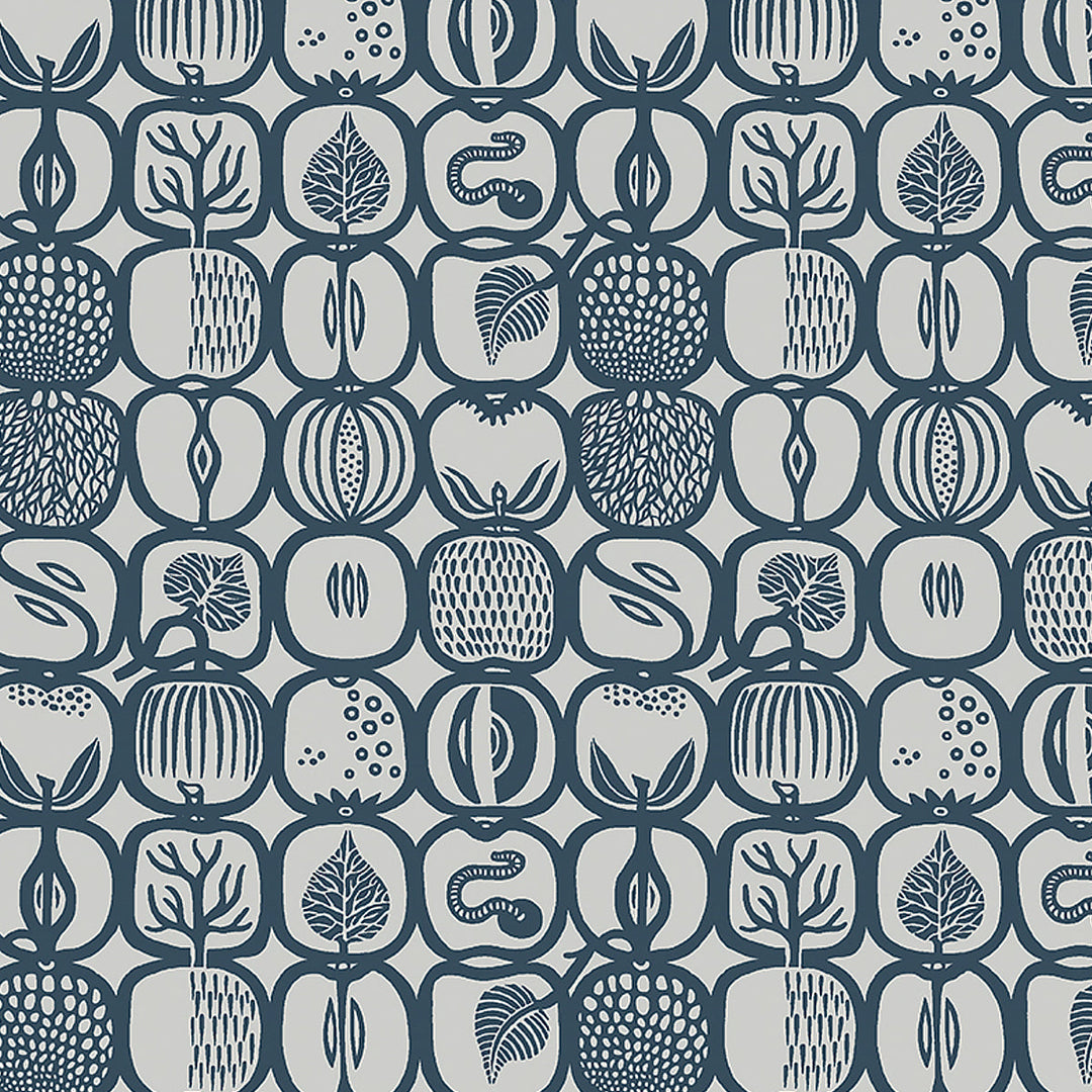 Fruktlåda - Slate by Schumacher Wallcovering
