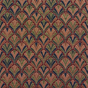 1973 Merlot Fan by Charlotte Fabric