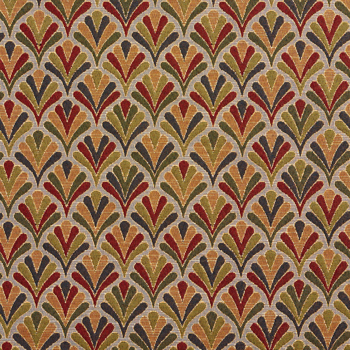 1974 Heather Fan by Charlotte Fabric Tapestry Classics 70% Polyester, 30% Cotton Asia Exceeds 45,000 Wyzenbeek Rubs (Heavy Duty) </p><p>Repeat: Horizontal: 7.5" x Vertical: 7.5" 54 Inches - Fabric Carolina -