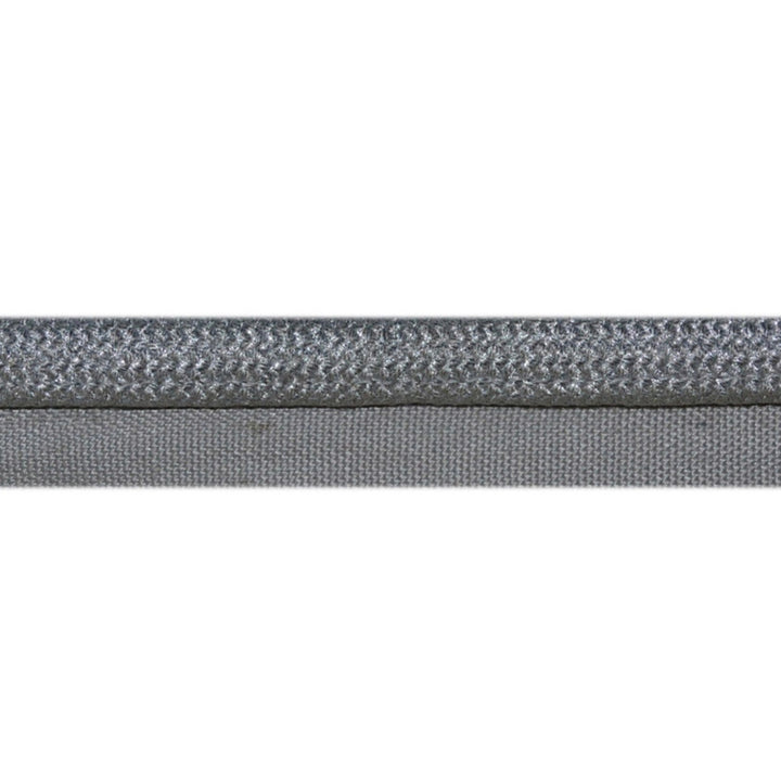 0879 Silver by Europatex Fabric Metallic 100% Polyester 0.50 inches - Fabric Carolina -