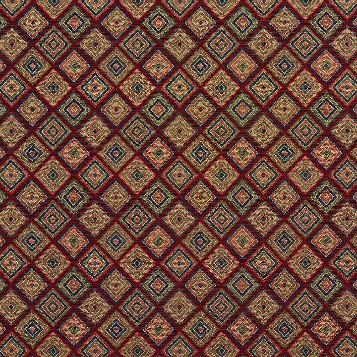 1989 Merlot by Charlotte Designer Fabric Tapestry Classics 70% Polyester, 30% Cotton Asia Exceeds 45,000 Wyzenbeek Rubs (Heavy Duty) </p><p>Repeat: Horizontal: 3.5" x Vertical: 3.5" 54 Inches - Swanky Fabrics -