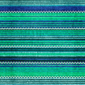 Belize Stripe Peacock 407 by P Kaufmann Fabrics Fabric