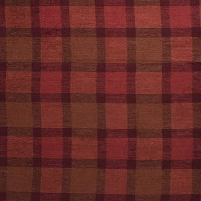 Strathmore Plaid Bordeaux by Kravet Couture Fabric