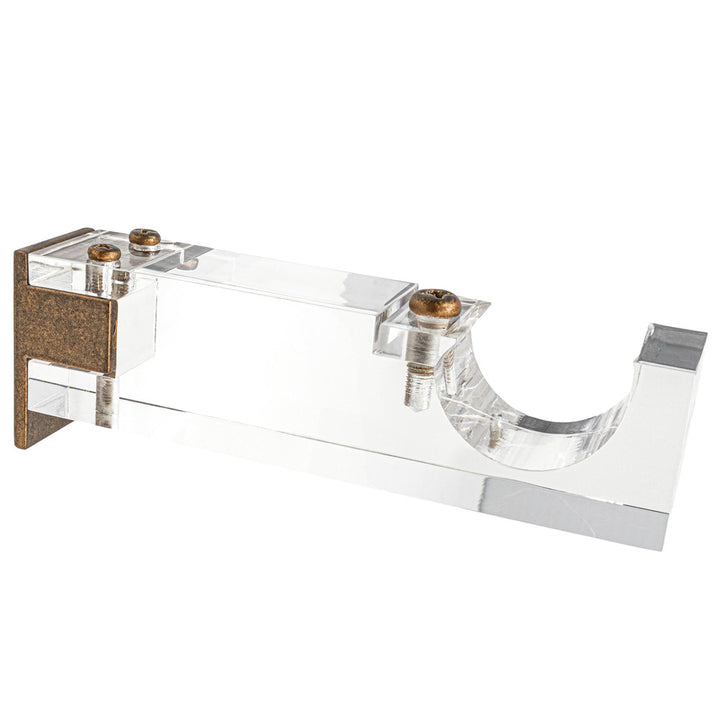 Acrylic Bracket 3 Bronze by Stout Hardware Stout Hardware Acrylic Bracket 3 BronzeHardware 1.375 INCH ACRYLIC/METAL COLLECTION USA </p><p>Repeat: H: 0.000, V: 0.000 1.38 in - Fabric Carolina -