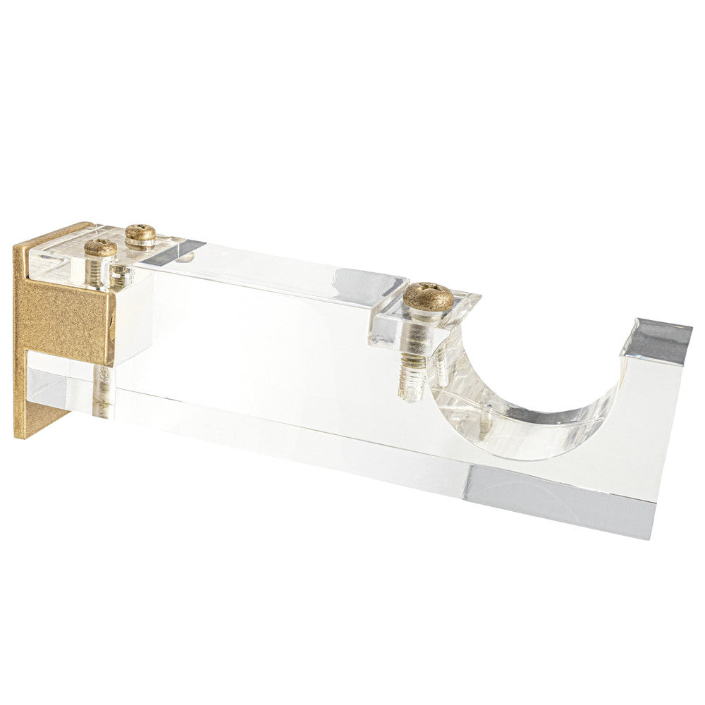 Acrylic Bracket 4 Chardonnay by Stout Hardware Stout Hardware Acrylic Bracket 4 ChardonnayHardware 1.375 INCH ACRYLIC/METAL COLLECTION USA </p><p>Repeat: H: 0.000, V: 0.000 1.38 in - Fabric Carolina -