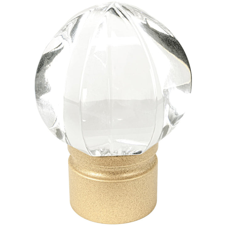 Sphere Finial 4 Chardonnay by Stout Hardware Stout Hardware Sphere Finial 4 ChardonnayHardware 1.375 INCH ACRYLIC/METAL COLLECTION USA </p><p>Repeat: H: 0.000, V: 0.000 1.38 in - Fabric Carolina -