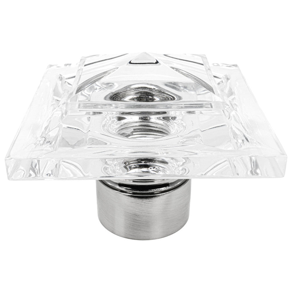 Pyramid Finial 1 Silver by Stout Hardware Stout Hardware Pyramid Finial 1 SilverHardware 1.375 INCH ACRYLIC/METAL COLLECTION USA </p><p>Repeat: H: 0.000, V: 0.000 1.38 in - Fabric Carolina -