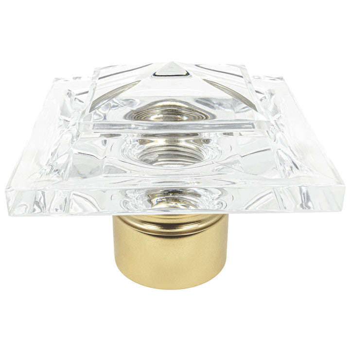 Pyramid Finial 2 Gold by Stout Hardware Stout Hardware Pyramid Finial 2 GoldHardware 1.375 INCH ACRYLIC/METAL COLLECTION USA </p><p>Repeat: H: 0.000, V: 0.000 1.38 in - Fabric Carolina -