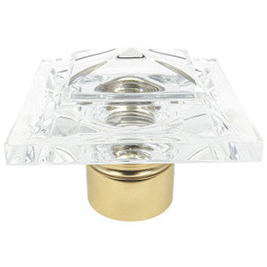 Pyramid Finial 2 Gold by Stout Hardware