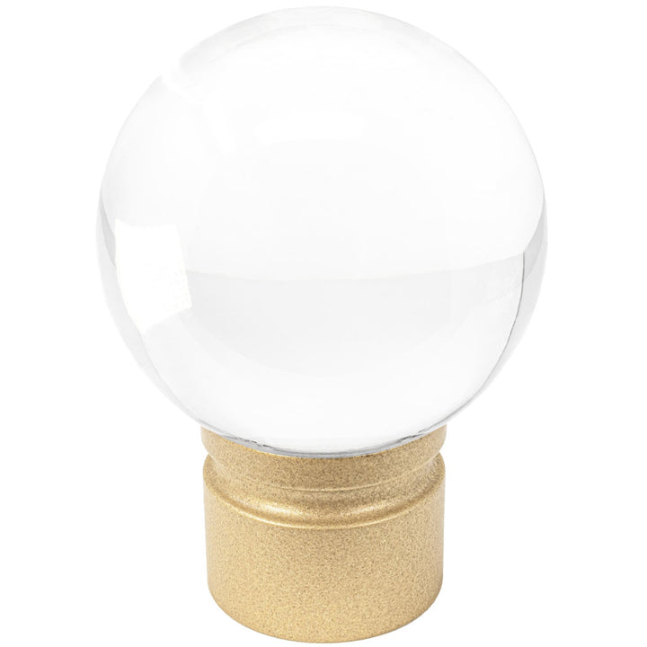 Ball Finial 4 Champagne by Stout Hardware Stout Hardware Ball Finial 4 ChampagneHardware 1.375 INCH ACRYLIC/METAL COLLECTION USA </p><p>Repeat: H: 0.000, V: 0.000 1.38 in - Fabric Carolina -