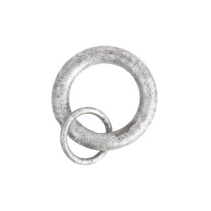 Rings W/ Loop 4 Silver (10 Per Pack) by Stout Hardware
