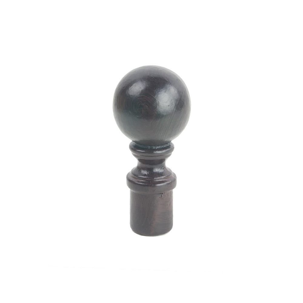 Ball Finial 2 Espresso by Stout Hardware Stout Hardware Ball Finial 2 EspressoHardware 1/2 INCH METAL Fabric HARDWARE - IRRESISTIBLE USA </p><p>Repeat: H: , V: 0.5 in - Fabric Carolina -