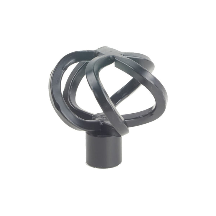 Basket Finial 1 Black by Stout Hardware Stout Hardware Basket Finial 1 BlackHardware 1/2 INCH METAL Fabric HARDWARE - IRRESISTIBLE USA </p><p>Repeat: H: 0.000, V: 0.5 in - Fabric Carolina -