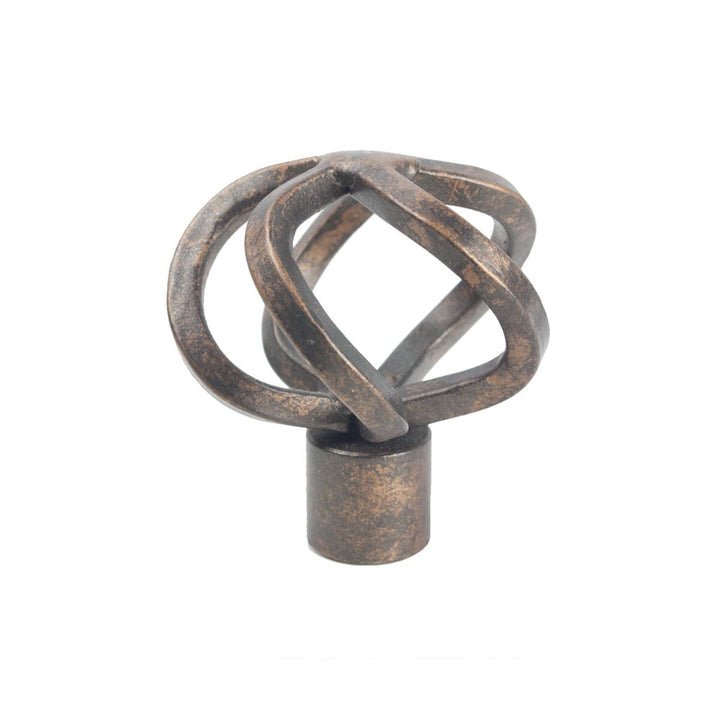 Basket Finial 3 Bronze by Stout Hardware Stout Hardware Basket Finial 3 BronzeHardware 1/2 INCH METAL Fabric HARDWARE - IRRESISTIBLE USA </p><p>Repeat: H: 0.000, V: 0.5 in - Fabric Carolina -