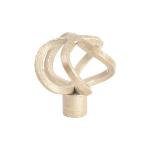 Basket Finial 5 Chardonnay by Stout Hardware