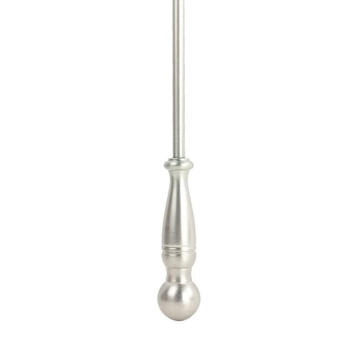 Decorative Wand 3 Pewter by Stout Hardware Stout Hardware Decorative Wand 3 PewterHardware 1 INCH METAL Fabric HARDWARE - ARTISTIC INFLUENCE TAIWAN </p><p>Repeat: H: , V: 1 in - Fabric Carolina -