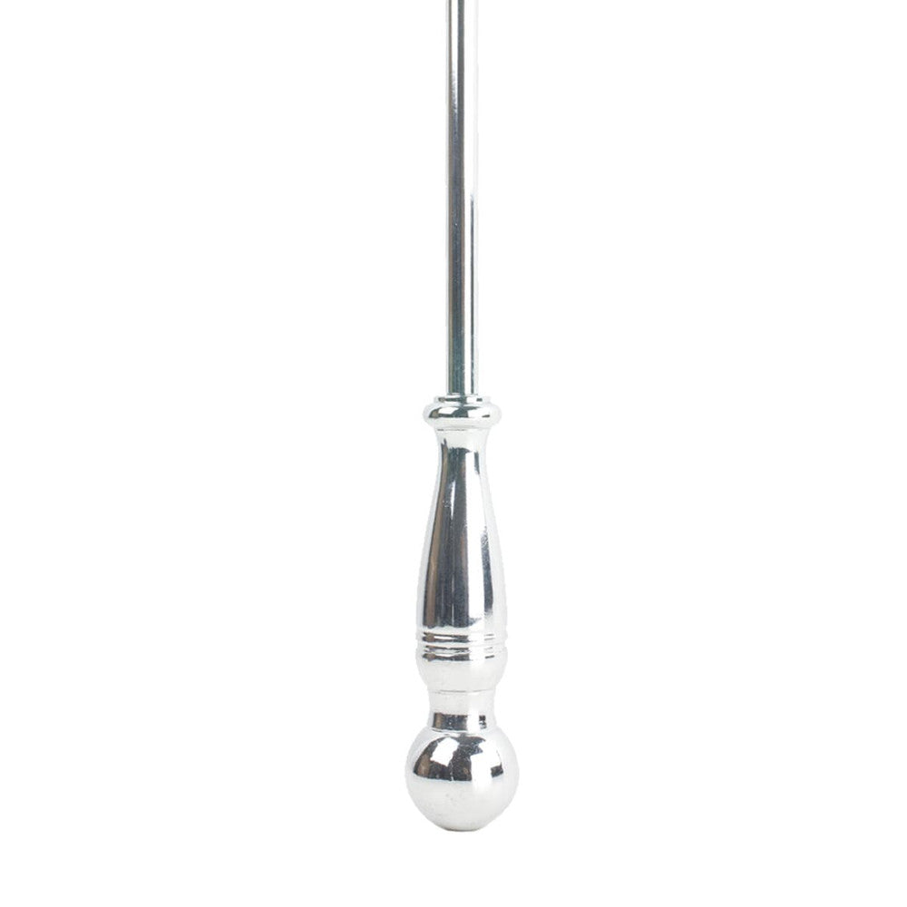 Decorative Wand 4 Chrome by Stout Hardware Stout Hardware Decorative Wand 4 ChromeHardware 1 INCH METAL Fabric HARDWARE - ARTISTIC INFLUENCE TAIWAN </p><p>Repeat: H: , V: 1 in - Fabric Carolina -