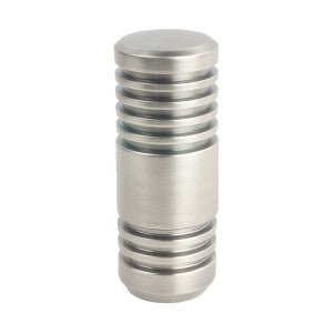 Cylinder Finial 3 Pewter by Stout Hardware