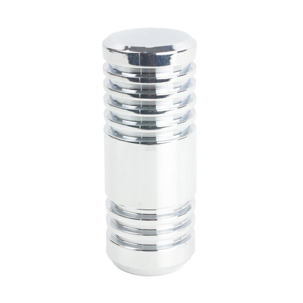 Cylinder Finial 4 Chrome by Stout Hardware Stout Hardware Cylinder Finial 4 ChromeHardware 1 INCH METAL Fabric HARDWARE - ARTISTIC INFLUENCE TAIWAN </p><p>Repeat: H: 3.750, V: 1.500 1 in - Fabric Carolina -