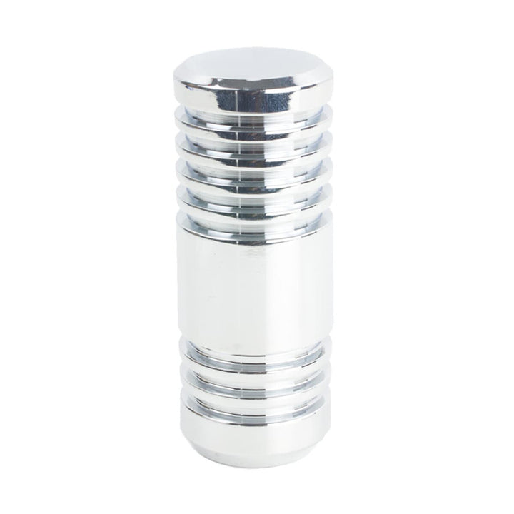 Cylinder Finial 4 Chrome by Stout Hardware Stout Hardware Cylinder Finial 4 ChromeHardware 1 INCH METAL Fabric HARDWARE - ARTISTIC INFLUENCE TAIWAN </p><p>Repeat: H: 3.750, V: 1.500 1 in - Fabric Carolina -