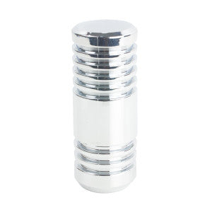 Cylinder Finial 4 Chrome by Stout Hardware