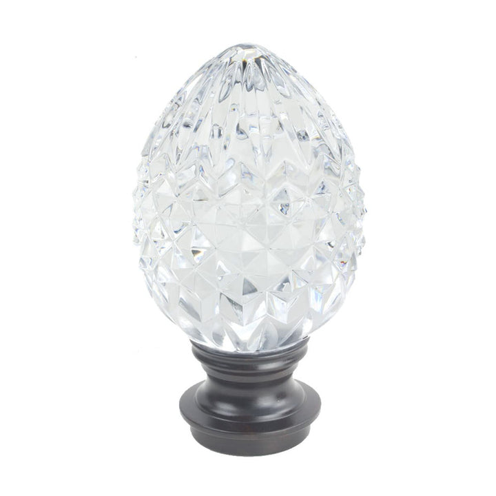 Pineapple Finial 2 Espresso by Stout Hardware Stout Hardware Pineapple Finial 2 EspressoHardware 1 INCH METAL Fabric HARDWARE - ARTISTIC INFLUENCE TAIWAN </p><p>Repeat: H: 4.625, V: 2.500 1 in - Fabric Carolina -