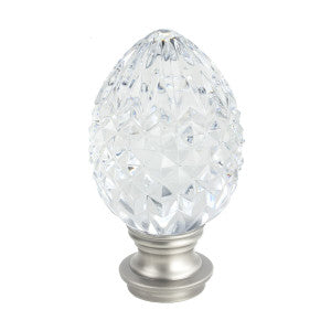 Pineapple Finial 3 Pewter by Stout Hardware