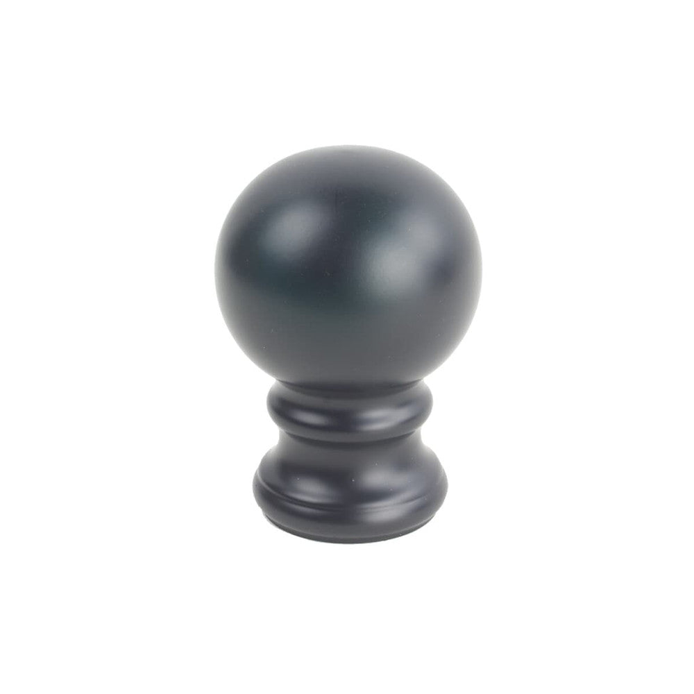 Iron Ball Finial 1 Black by Stout Hardware Stout Hardware Iron Ball Finial 1 BlackHardware 1 INCH METAL Fabric HARDWARE - ARTISTIC INFLUENCE TAIWAN </p><p>Repeat: H: 3.125, V: 2.250 1 in - Fabric Carolina -