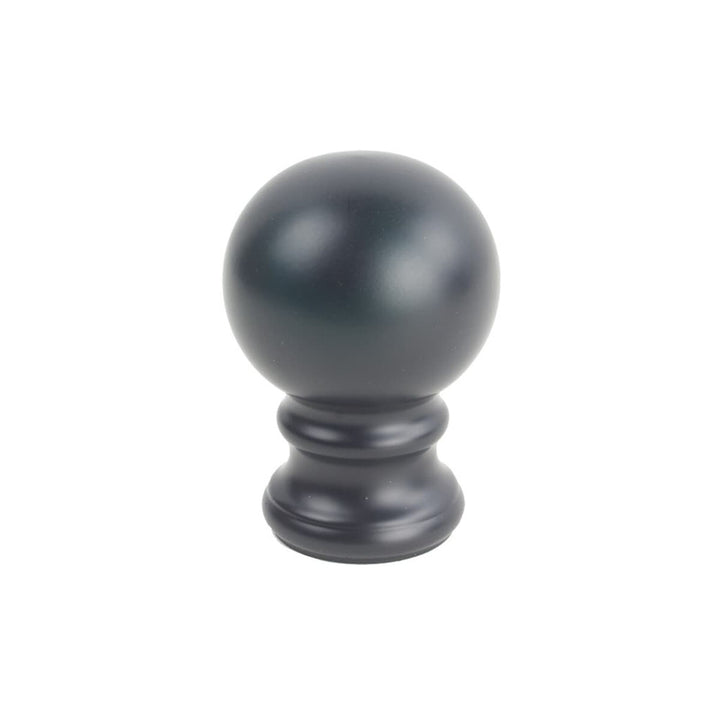 Iron Ball Finial 1 Black by Stout Hardware Stout Hardware Iron Ball Finial 1 BlackHardware 1 INCH METAL Fabric HARDWARE - ARTISTIC INFLUENCE TAIWAN </p><p>Repeat: H: 3.125, V: 2.250 1 in - Fabric Carolina -
