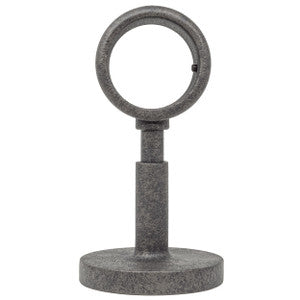Metal Loop Bracket 6 Charcoal by Stout Hardware