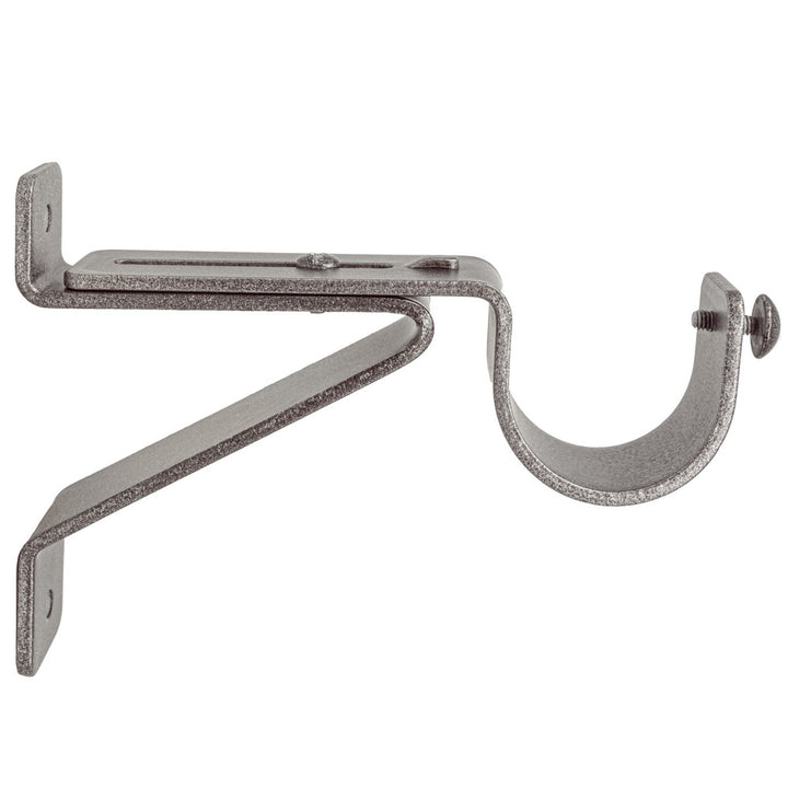 Adj Metal Bracket 3 Smoke by Stout Hardware Stout Hardware Adj Metal Bracket 3 SmokeHardware 1.375 INCH INDUSTRIAL WOOD & METAL COLLECTION USA </p><p>Repeat: H: 0.000, V: 0.000 1.38 in - Fabric Carolina -