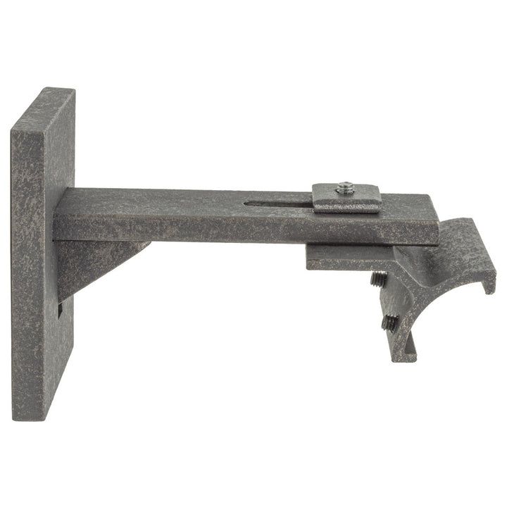 Single Traverse Bracket 6 Charcoal by Stout Hardware Stout Hardware Single Traverse Bracket 6 CharcoalHardware 1.375 INCH MODERN ALUMIMUM COLLECTION USA </p><p>Repeat: H: 0.000, V: 0.000 1.38 in - Fabric Carolina -