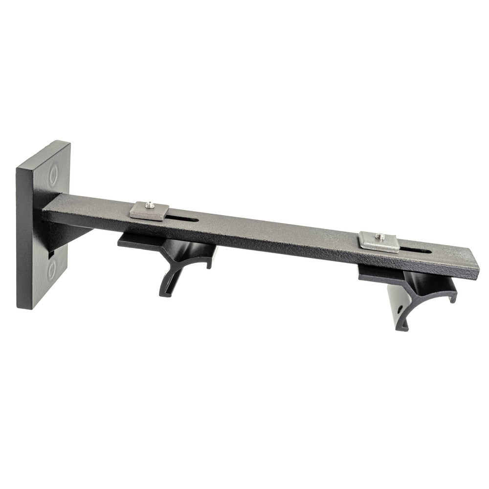 Double Traverse Bracket 2 Black by Stout Hardware Stout Hardware Double Traverse Bracket 2 BlackHardware 1.375 INCH MODERN ALUMIMUM COLLECTION 100%ALM USA </p><p>Repeat: H: 0.000, V: 0.000 1.38 in - Fabric Carolina -
