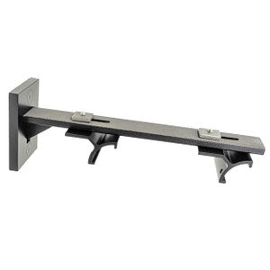Double Traverse Bracket 2 Black by Stout Hardware