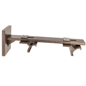 Double Traverse Bracket 5 Copper by Stout Hardware