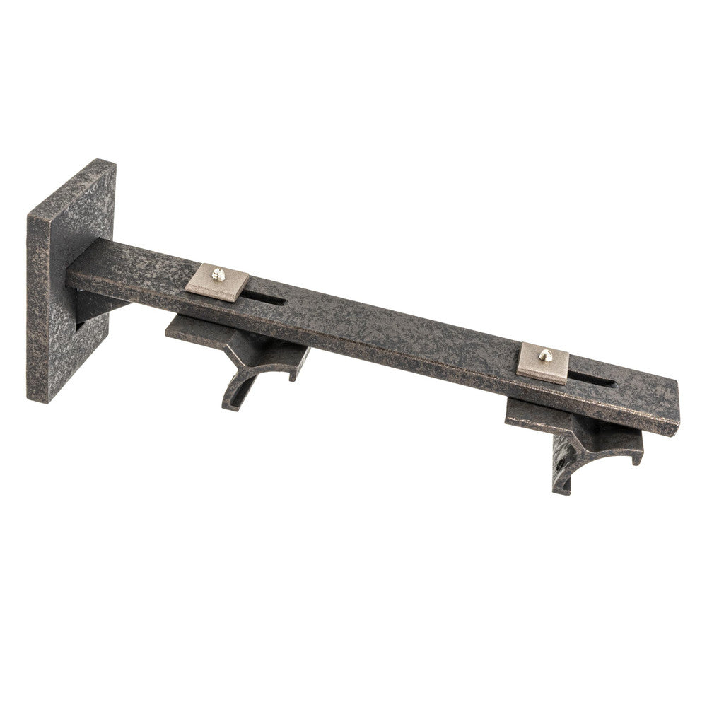 Double Traverse Bracket 6 Charcoal by Stout Hardware Stout Hardware Double Traverse Bracket 6 CharcoalHardware 1.375 INCH MODERN ALUMIMUM COLLECTION USA </p><p>Repeat: H: 0.000, V: 0.000 1.38 in - Fabric Carolina -