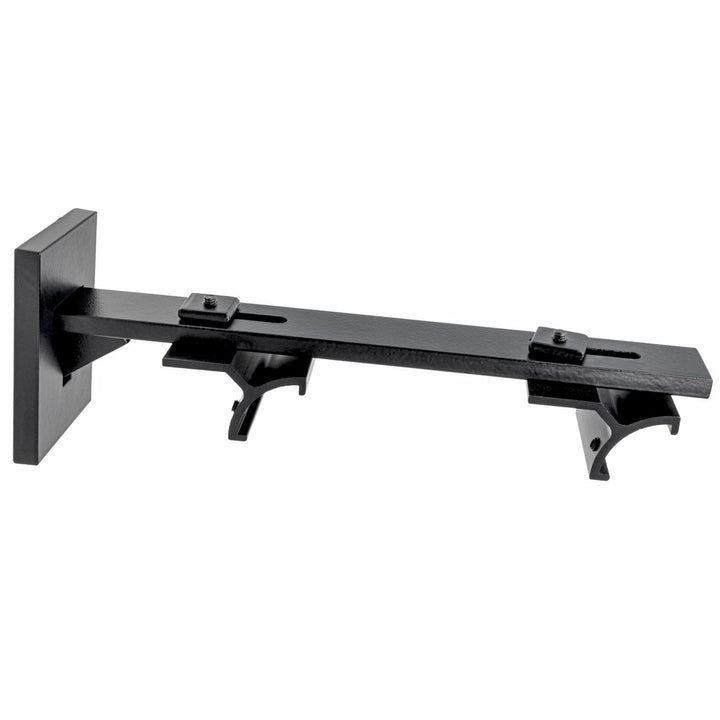 Double Traverse Bracket 9 Coal by Stout Hardware Stout Hardware Double Traverse Bracket 9 CoalHardware 1.375 INCH MODERN ALUMIMUM COLLECTION USA </p><p>Repeat: H: 0.000, V: 0.000 1.38 in - Fabric Carolina -