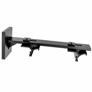 Double Traverse Bracket 9 Coal by Stout Hardware